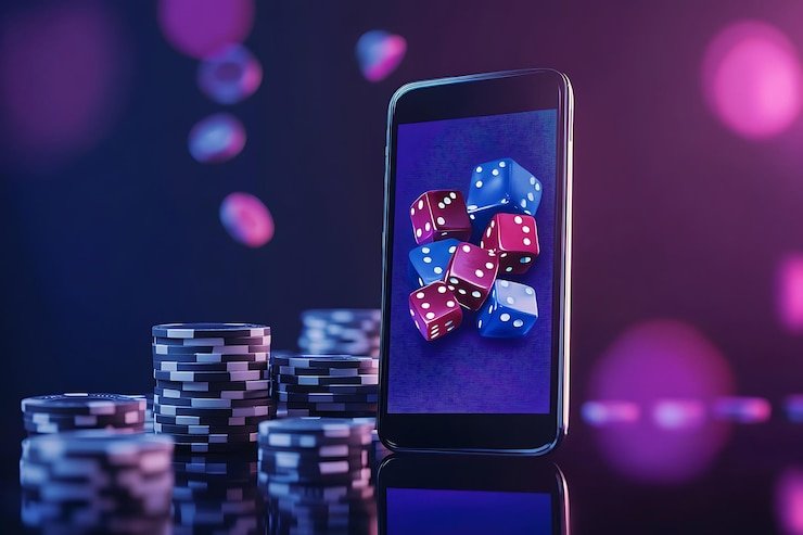 Antarmuka aplikasi jituseratus menampilkan kategori slot, live casino, dan sportsbook